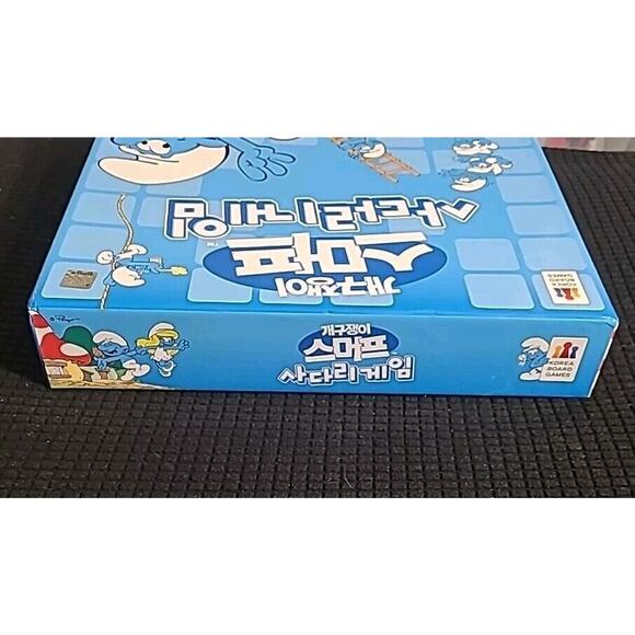 Korea Board Games Sneaky Smurf Ladder Game Korean - Picture 3 of 7